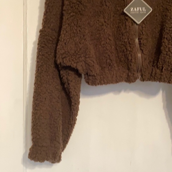 Zanful zip up sweatshirt NWT - Picture 3 of 4